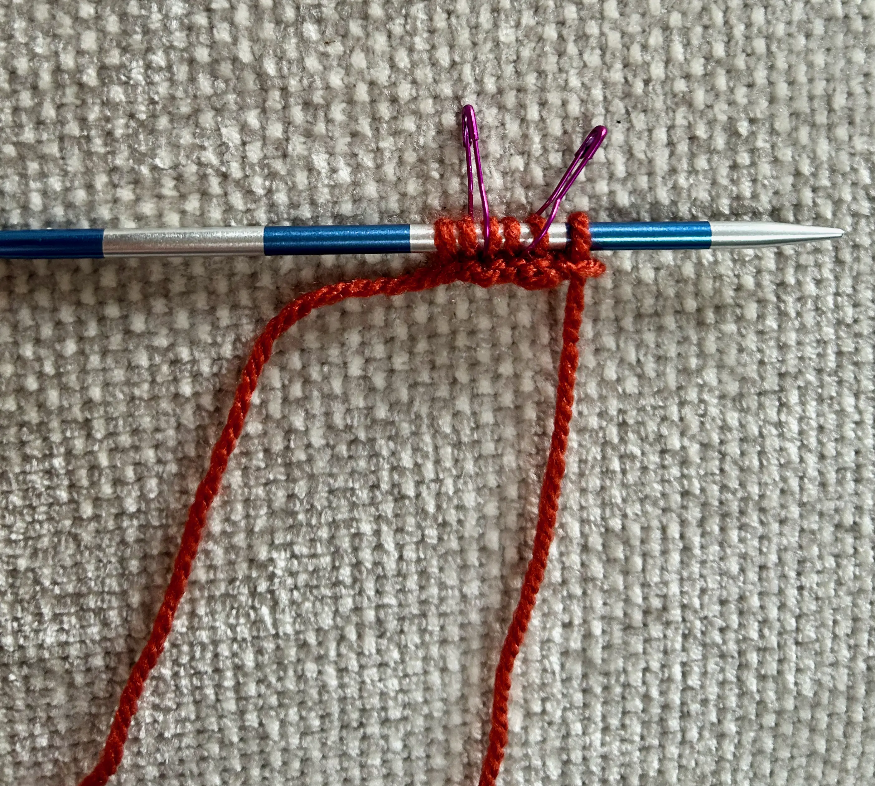 Bandana steken opgezet