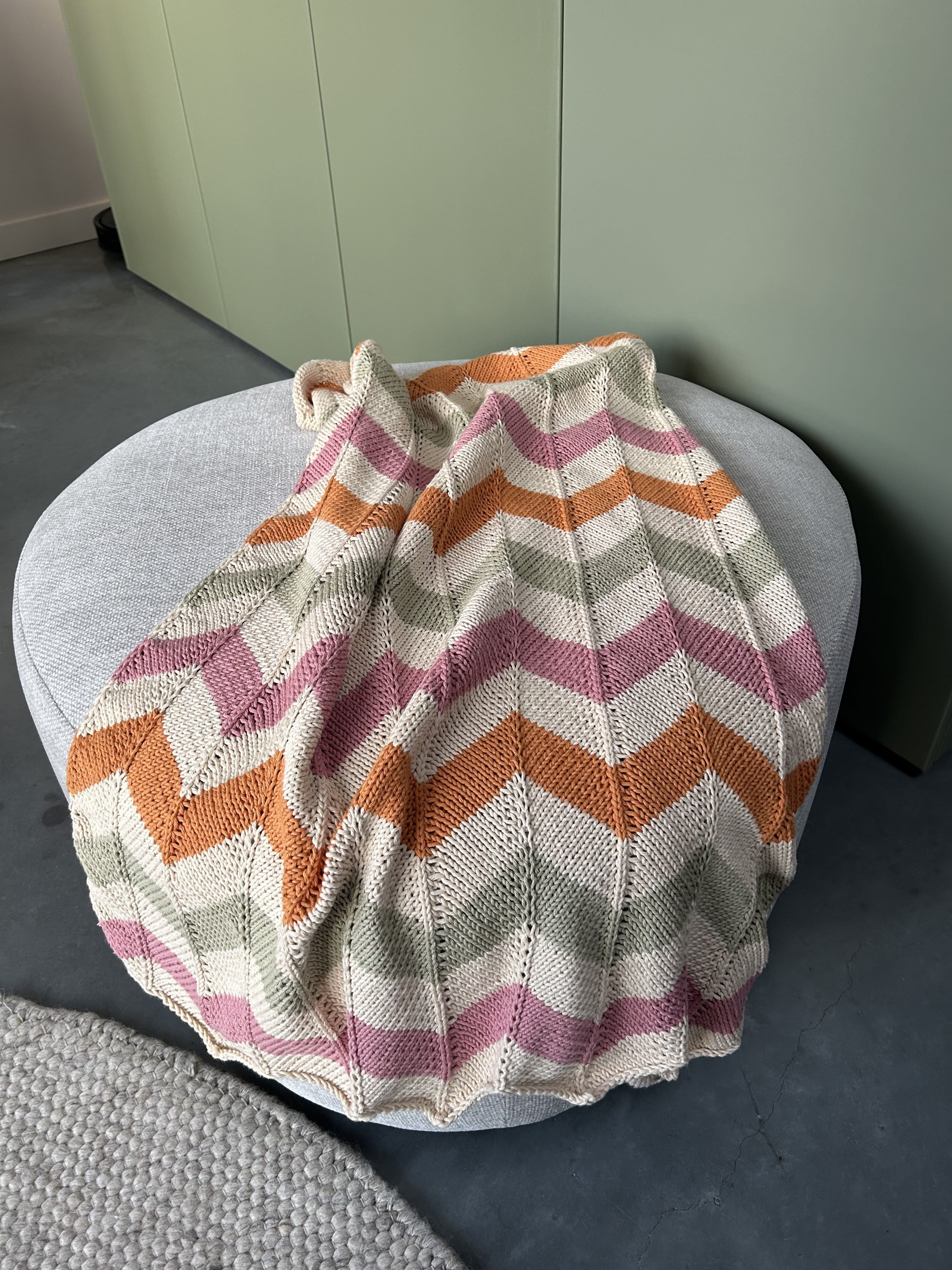 Chevron Baby Blanket