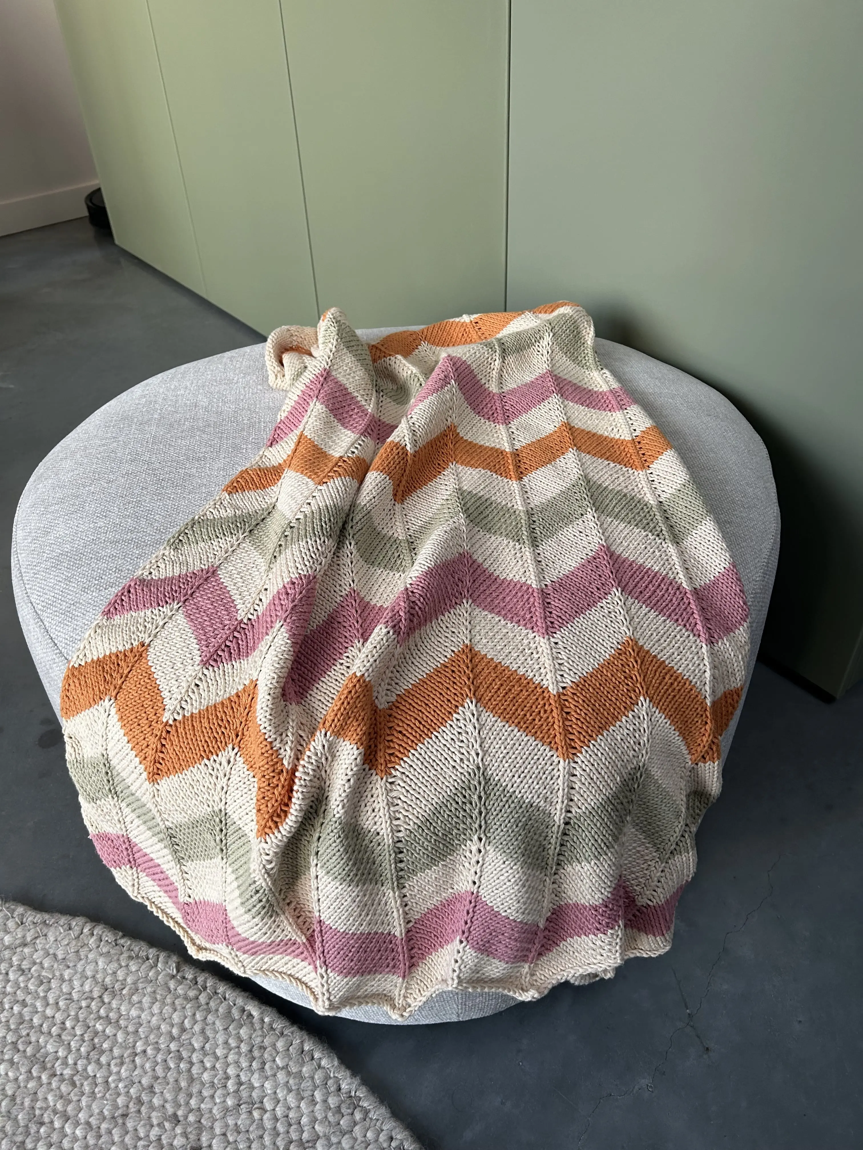 Chevron Baby Blanket